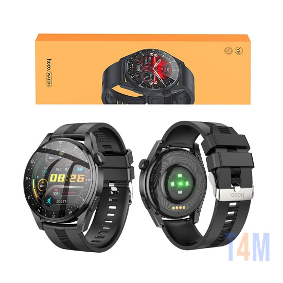 Smartwatch Hoco Y9 Sports 1,36" Chamada Versão Preto